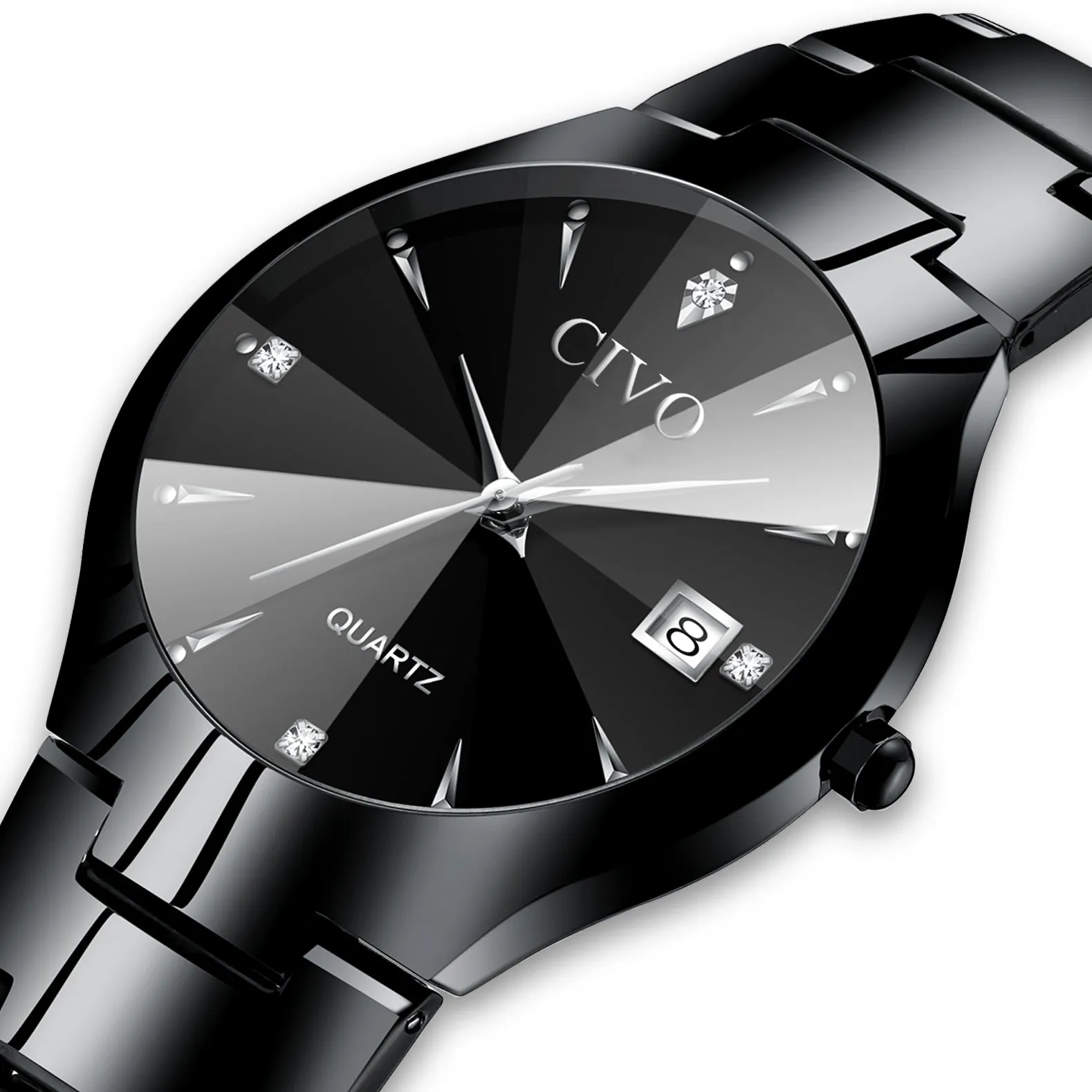 0104C | Quartz Men Watch | Stainless Steel Band