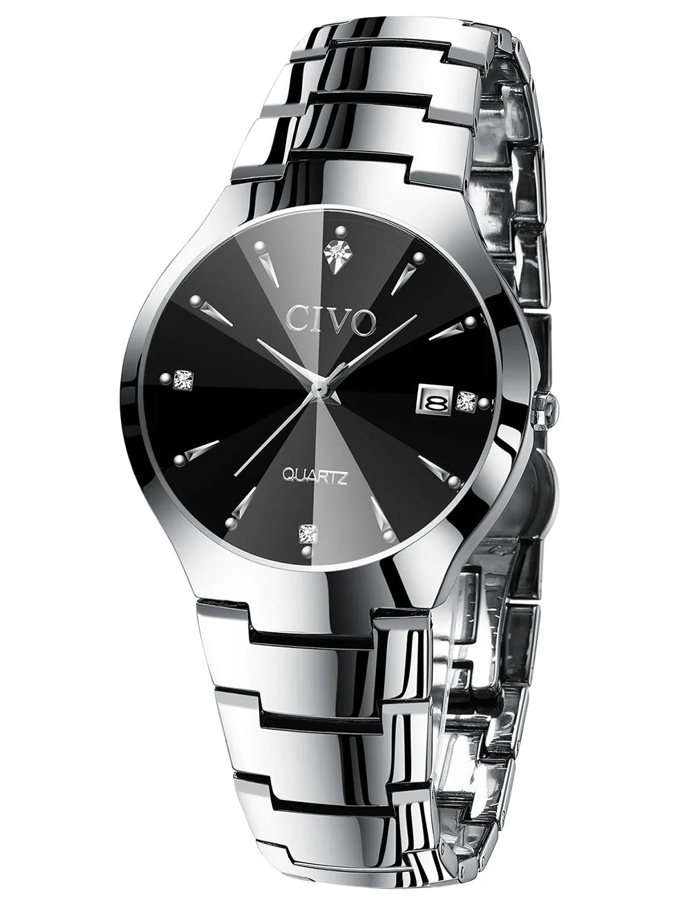 0104C | Quartz Men Watch | Stainless Steel Band