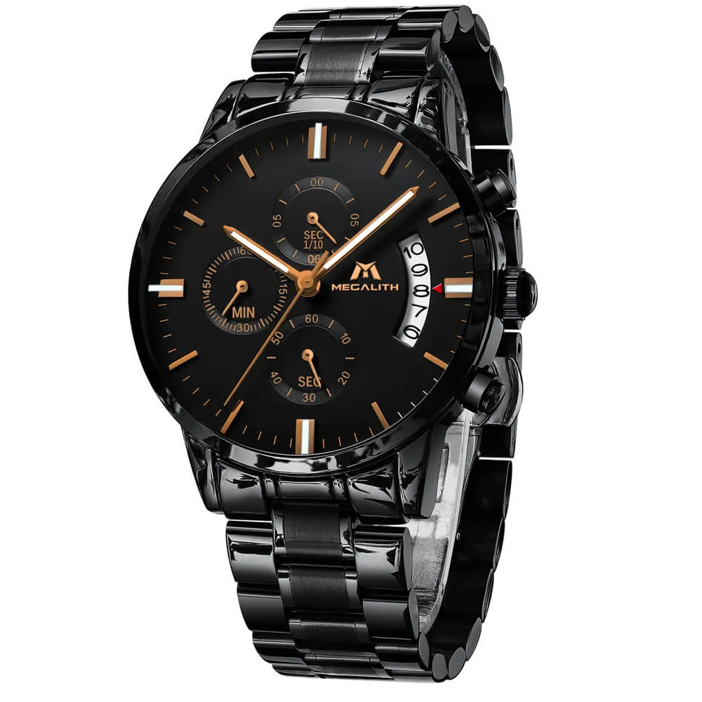 0105M | Quartz Men Watch | Stainless Steel Band