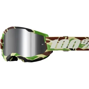 100% Strata 2 War Adult Off-Road Goggles