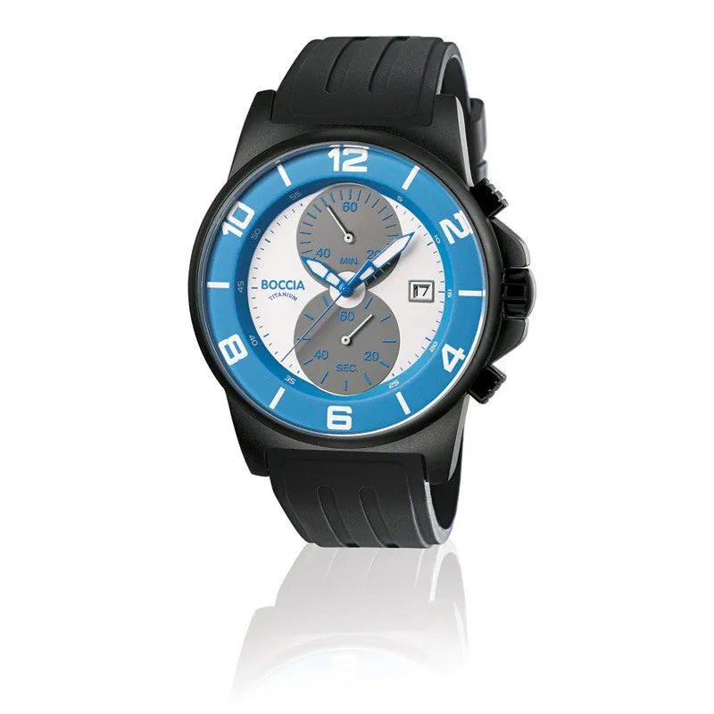 3777-22 Mens Boccia id. Titanium Watch