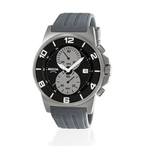 3777-28 MENS BOCCIA ID. TITANIUM WATCH