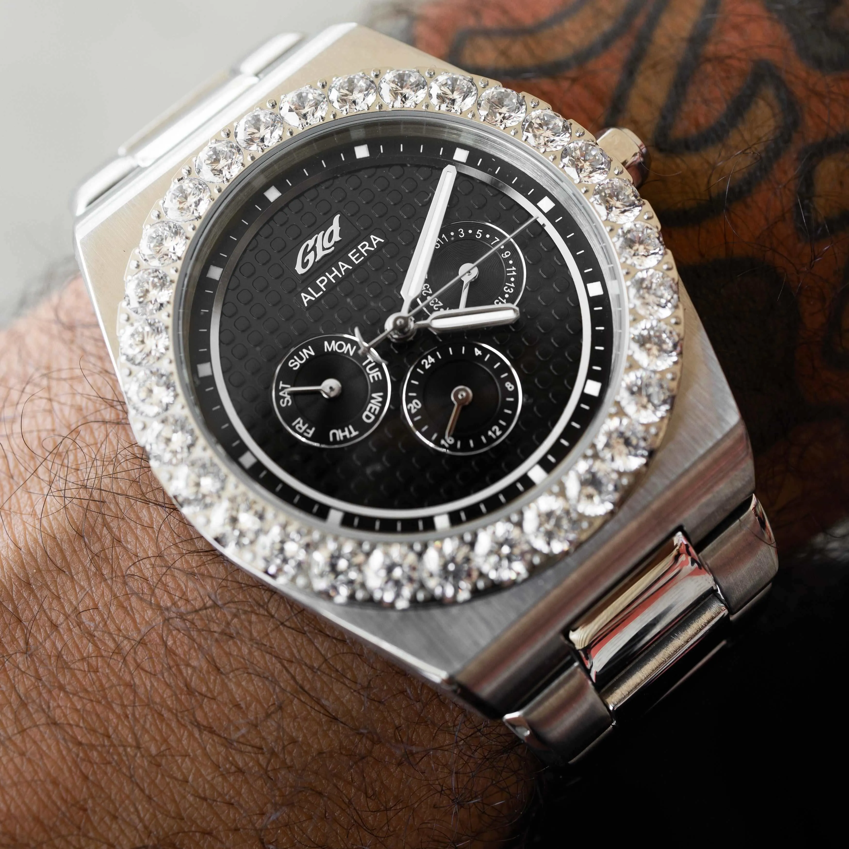 42MM Alpha Era® 316 - Iced Bezel