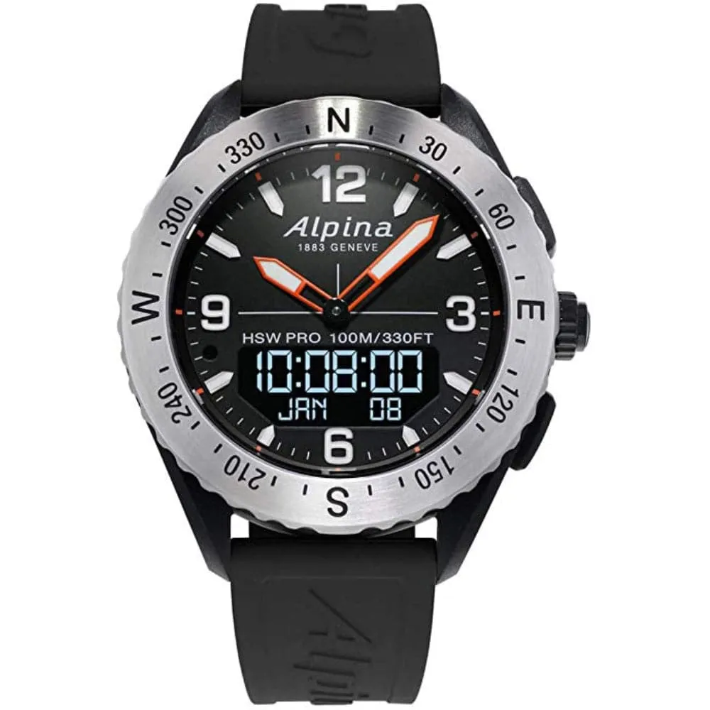 ALPINA ALPINERX SMARTWATCH AL-283LBBO5SAQ6 MEN'S WATCH