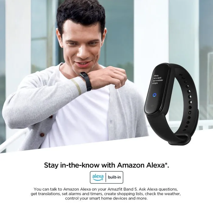 Amazfit Band 5 Fitness Watch [Black]