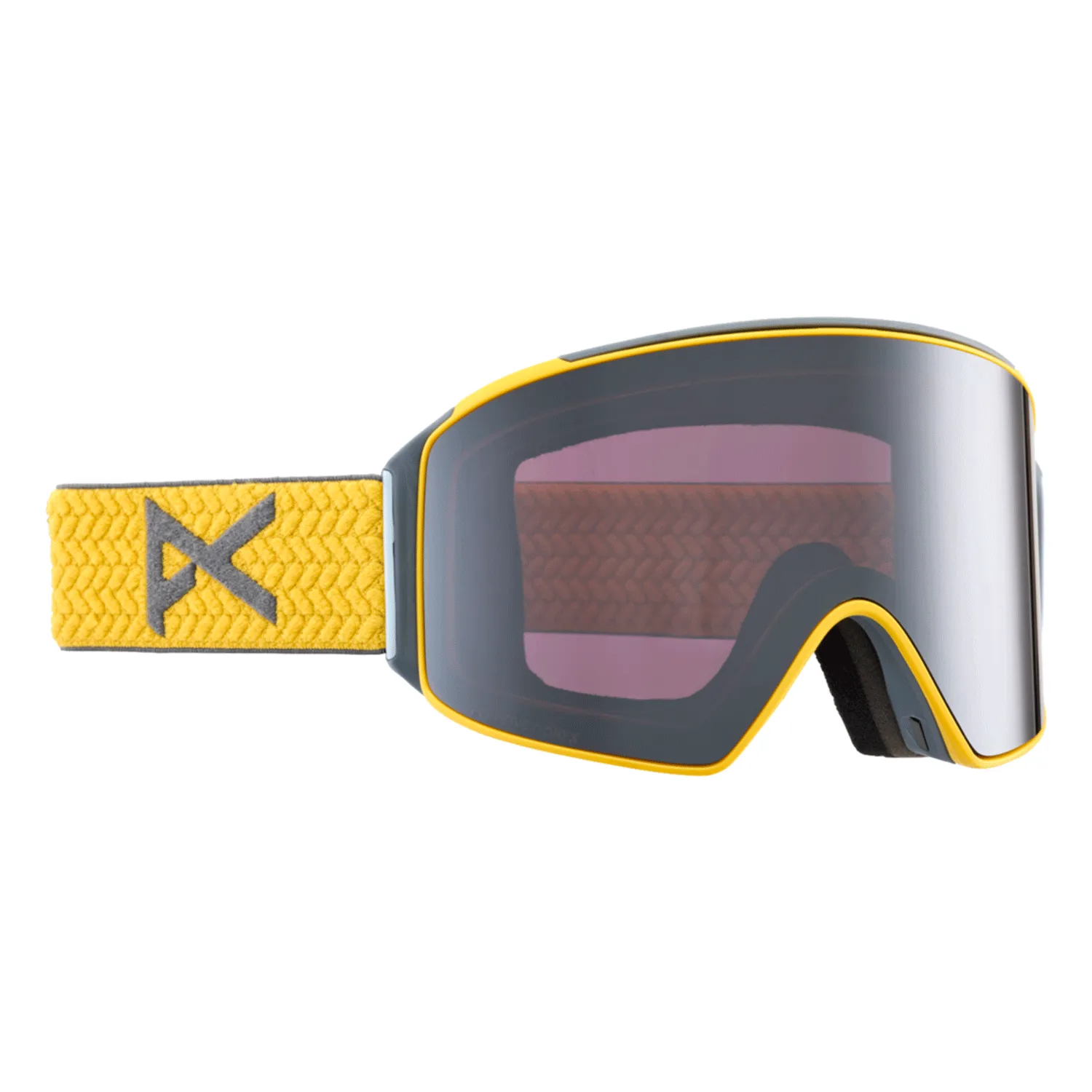 Anon M4 Cylindrical Low Bridge Fit Goggles Golden/Perceive Sunny Onyx   Perceive Variable Violet