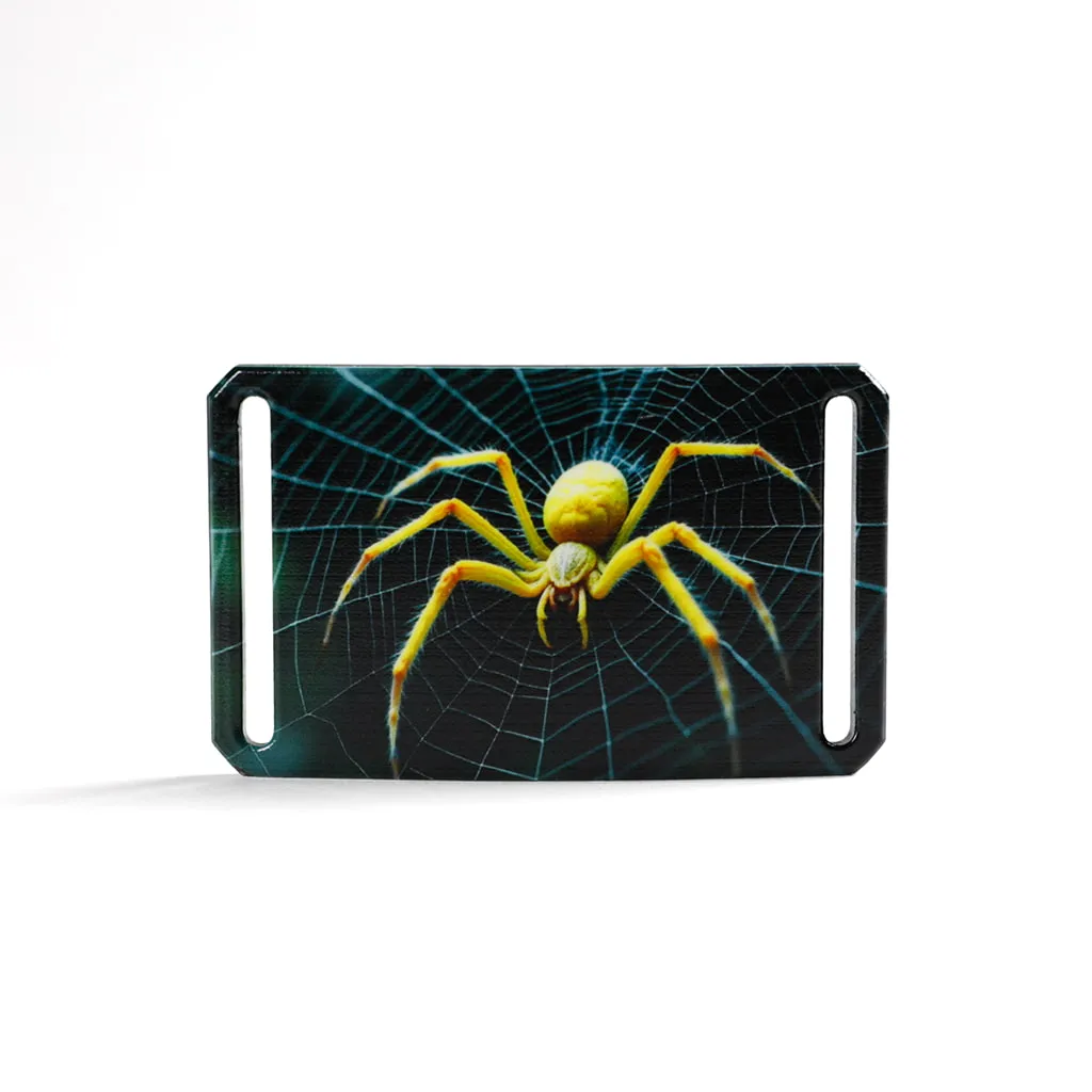 Arachnophobia Halloween Buckle