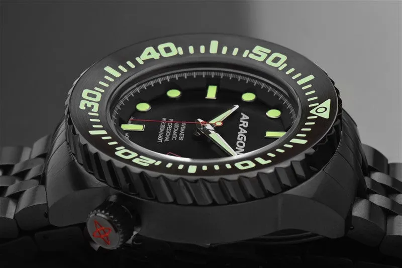 ARAGON Divemaster EVO IP Black 50mm A253BLK