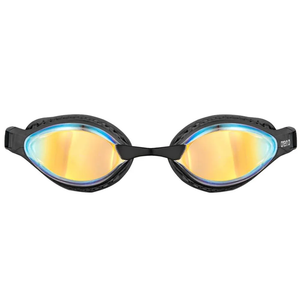 ARENA Adult Air Speed Mirror Swimming Goggle (Yellow/Copper/Black)