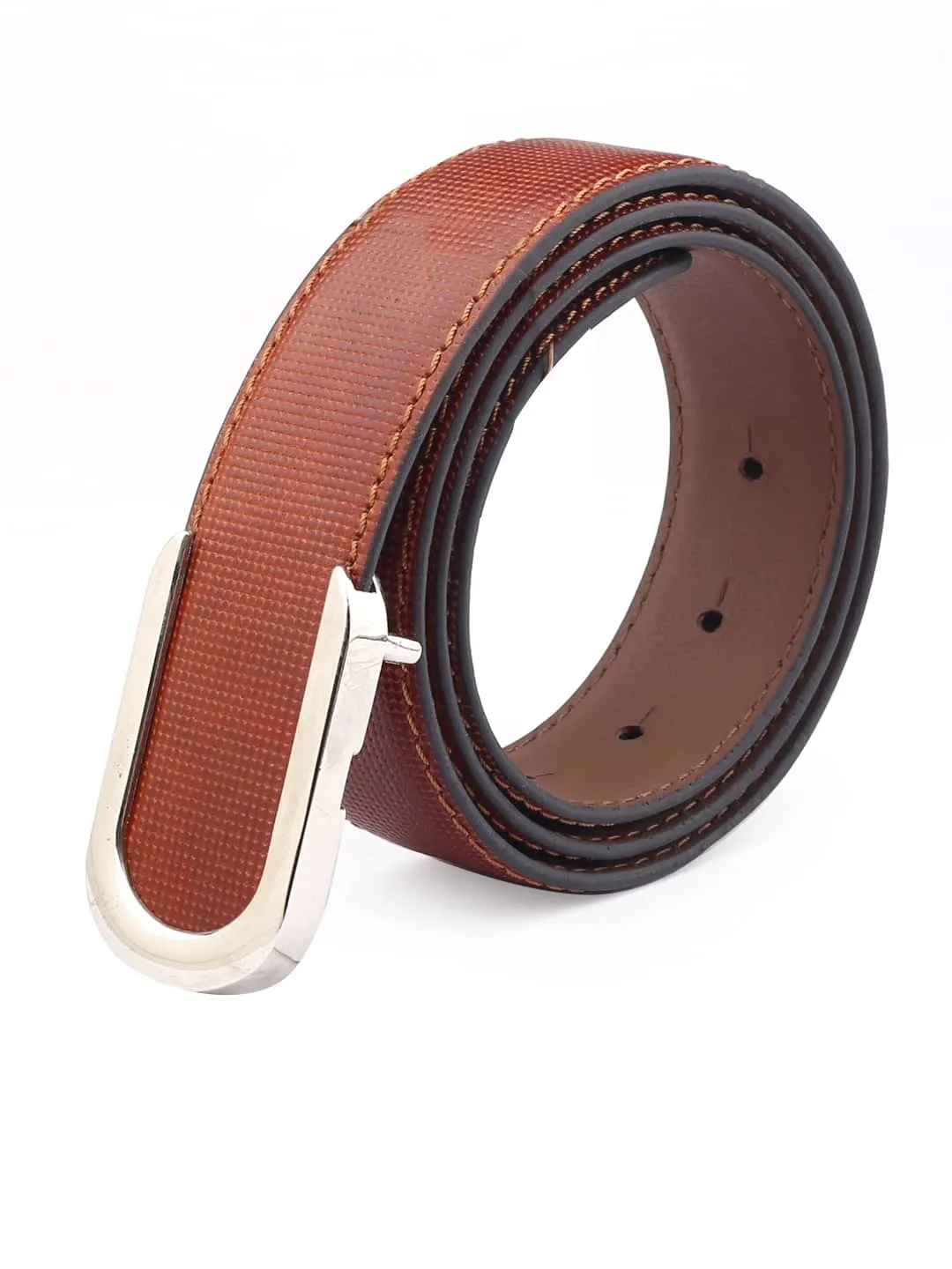 Bacca Bucci Men's Premium Leather Belt - 35mm Handcrafted Strap with Classic Imported Pin Buckle, Presented in Exclusive Wooden Gift Box