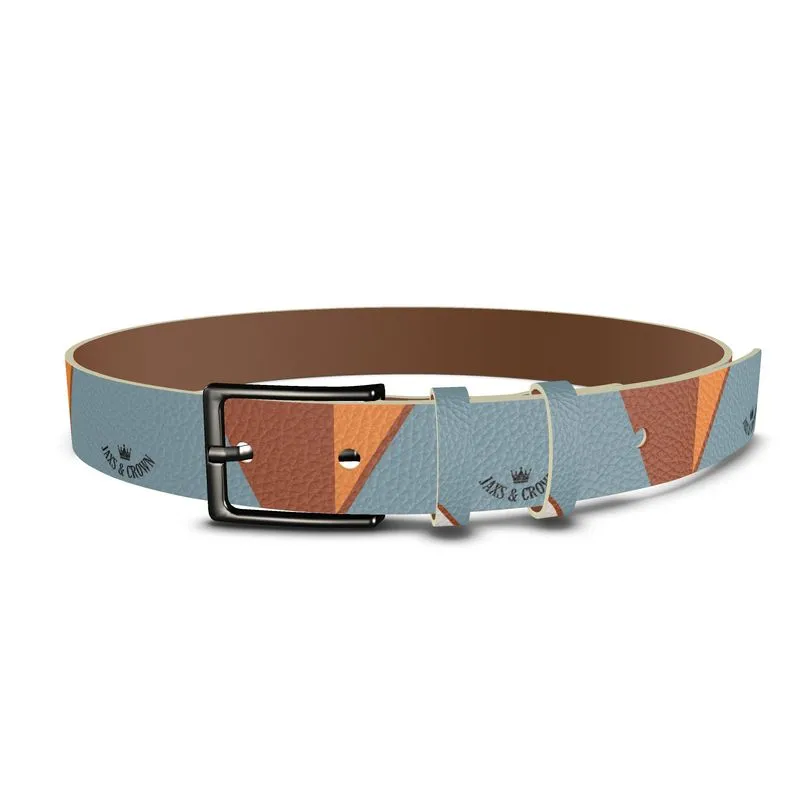 #Be14 JAXS N CROWN COLLECTION designer, leather belt