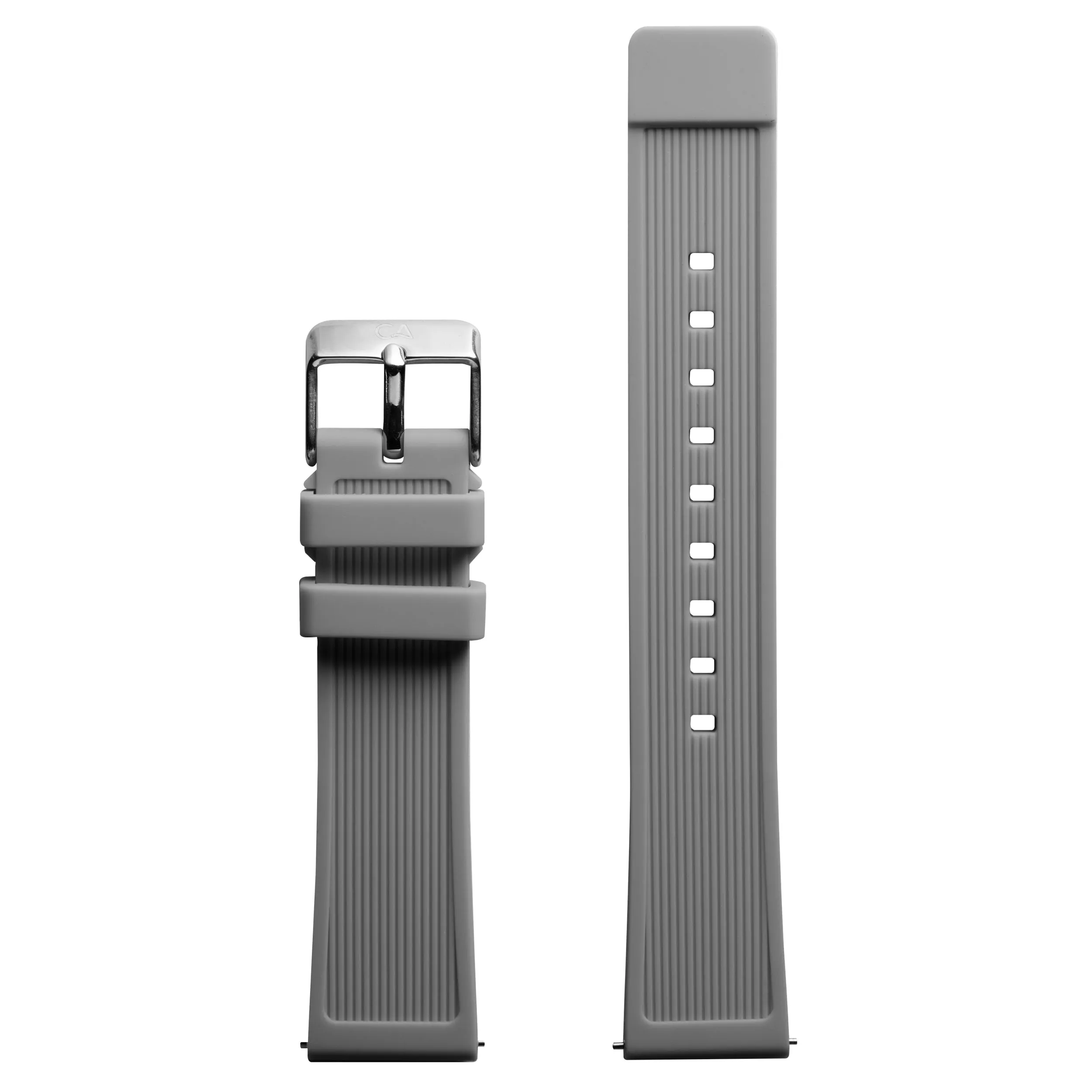 California Watch Co. 20mm Gray Silicone Strap