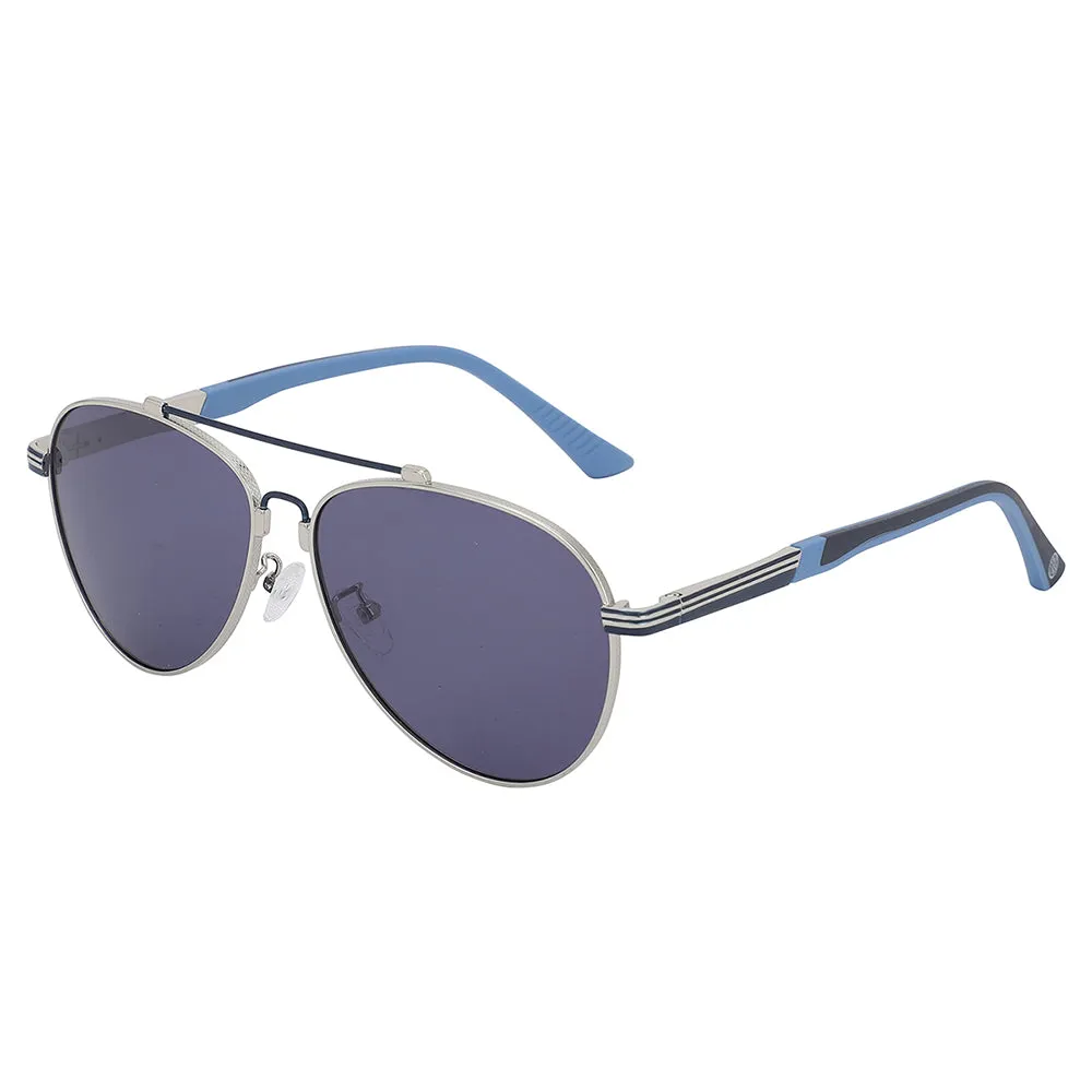 Carlton London Premium Purple Polarised And Uv Protected Lens Aviator Sunglasses For Men