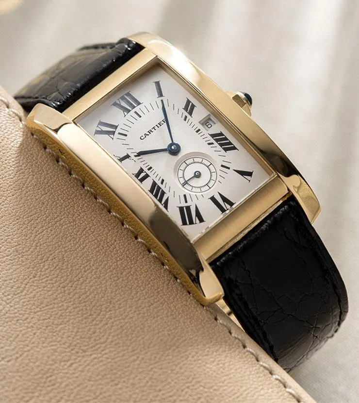 Cartier Tank Americaine Yellow Gold Ref 8012905