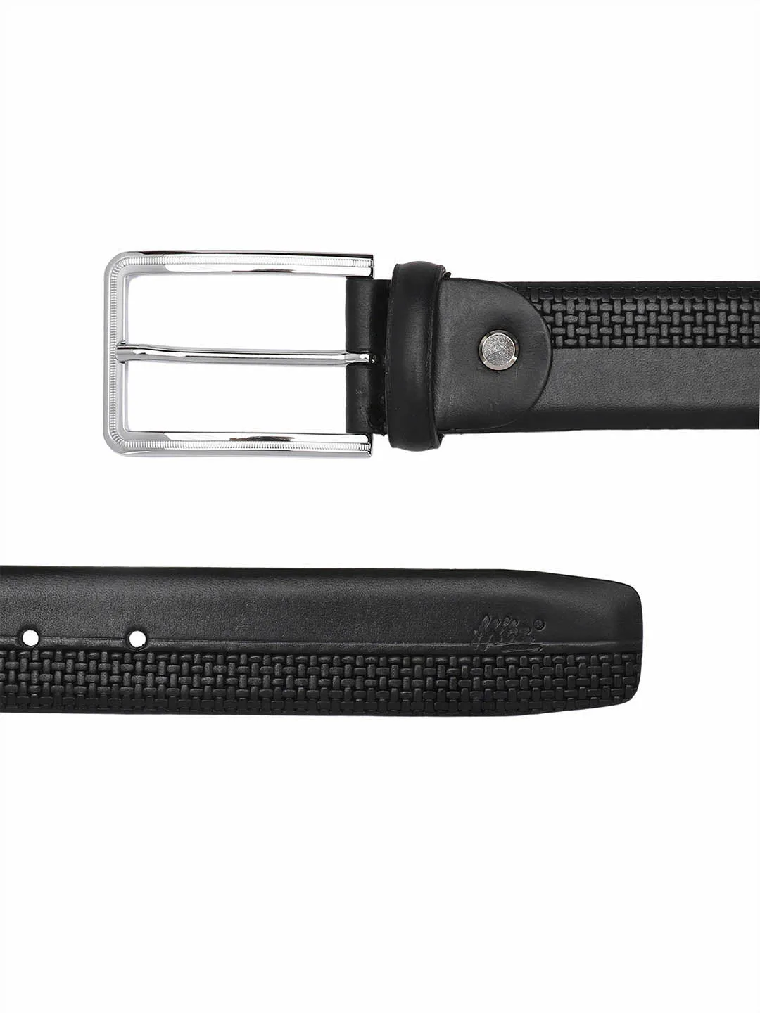 Cftd 61 Black Leather Belts