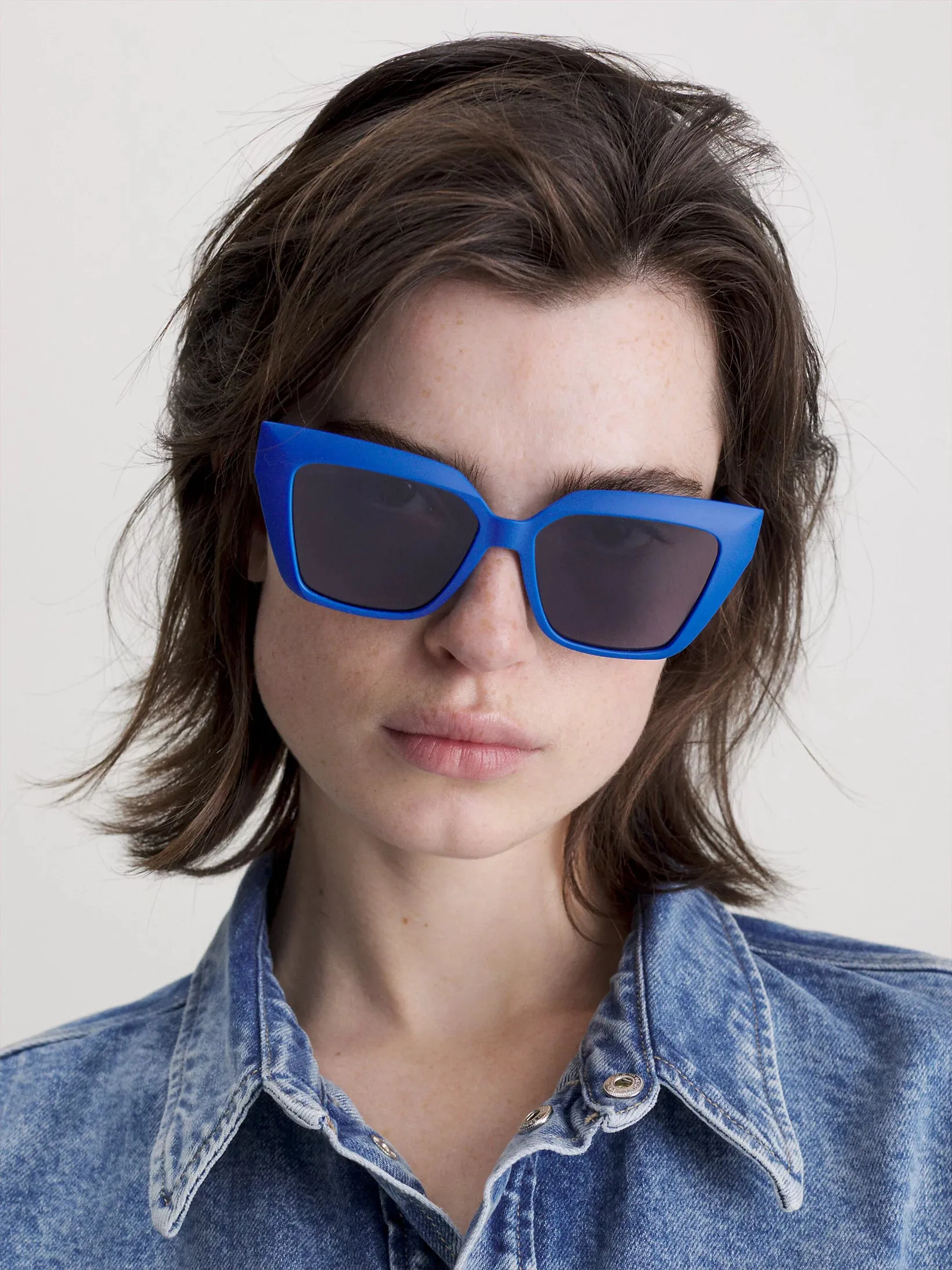 CK Butterfly Sunglasses Blue