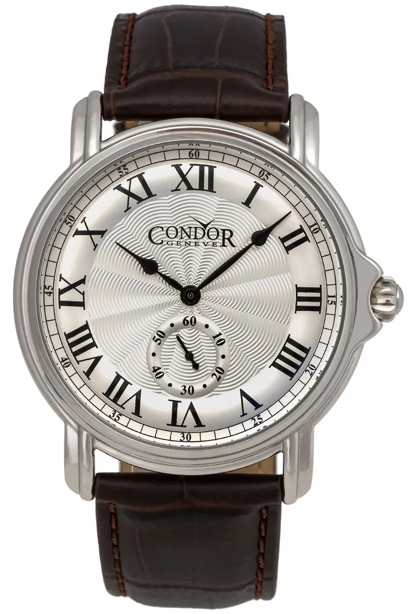 Condor Classic Stainless Steel Mens Strap Swiss Watch C225S