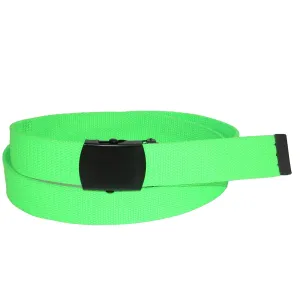 CTM® Adjustable Neon Fabric Web Belt