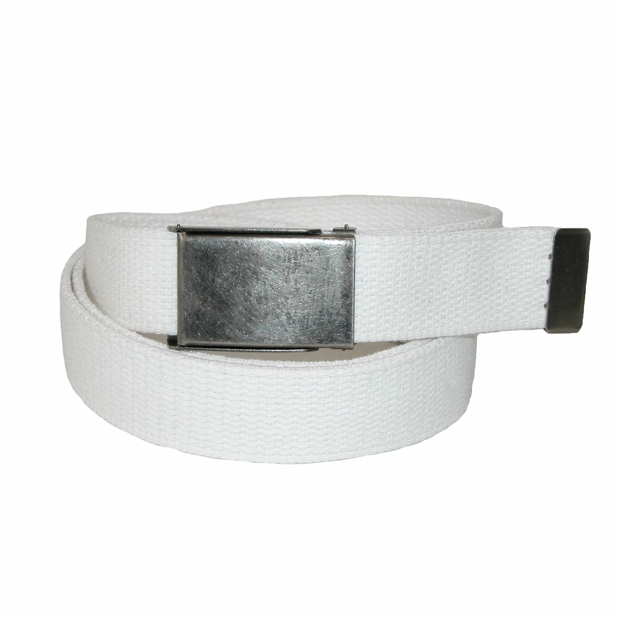 CTM® Men's Big & Tall Belt with Flip Top Nickel Buckle (Pack of 3)