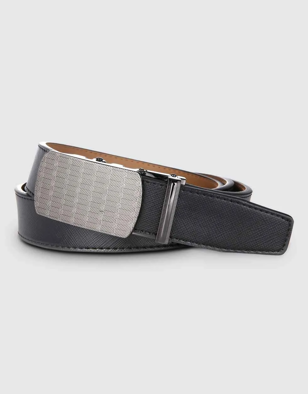 Filigree Crafted Leather Ratchet Belt