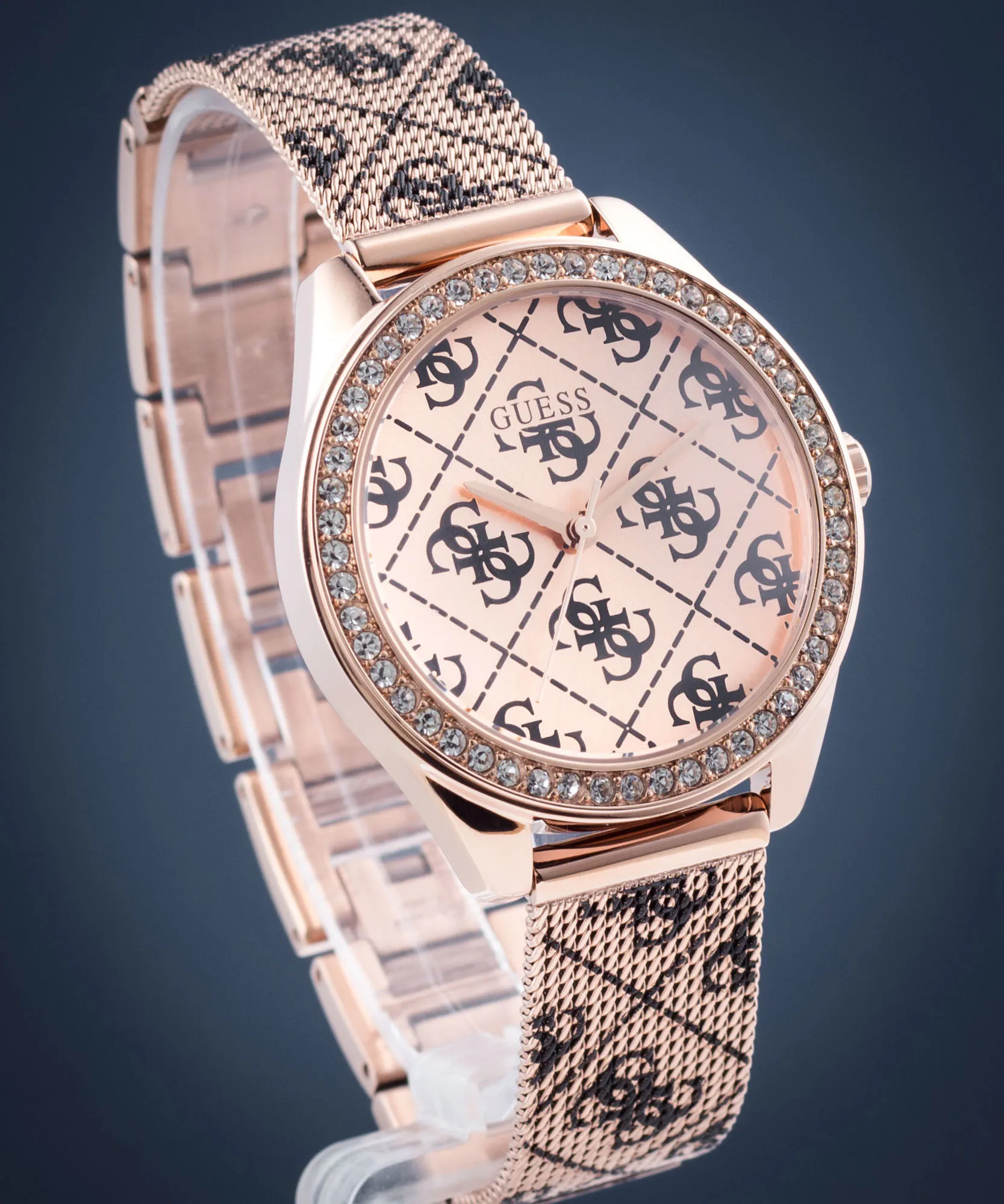 Guess Claudia Rose Gold Stainless Steel Watch for Ladies - Model W1279L3