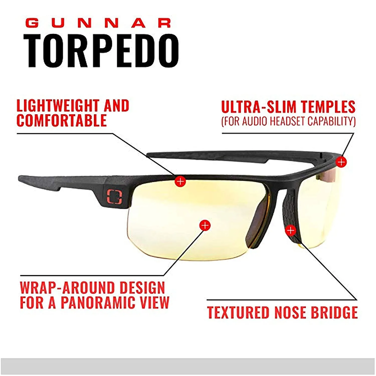 Gunnar Technology Eyewear Torpedo