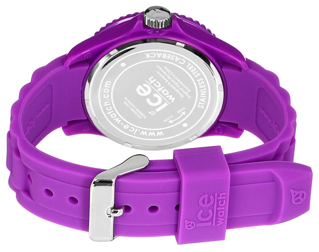 Ice-Watch Ice-Forever Sili Collection Polyamide & Silicon Mens Purple Watch SI.PE.B.S.09