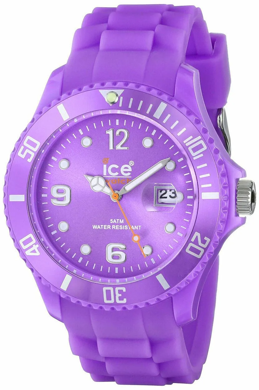 Ice-Watch Ice-Summer Sili Collection Polyamide and Silicone Lavender Mens Watch SS.LR.B.S.11