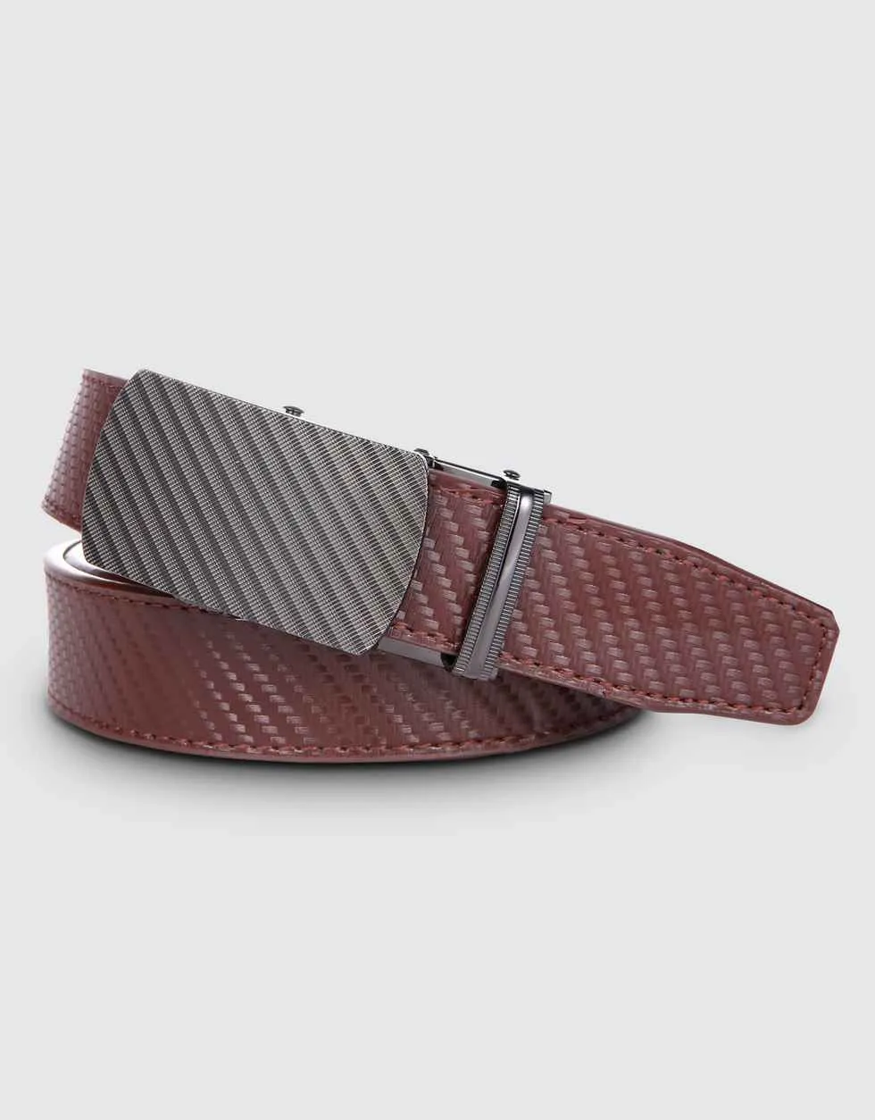 Interlaced Crafted Leather Ratchet Belt