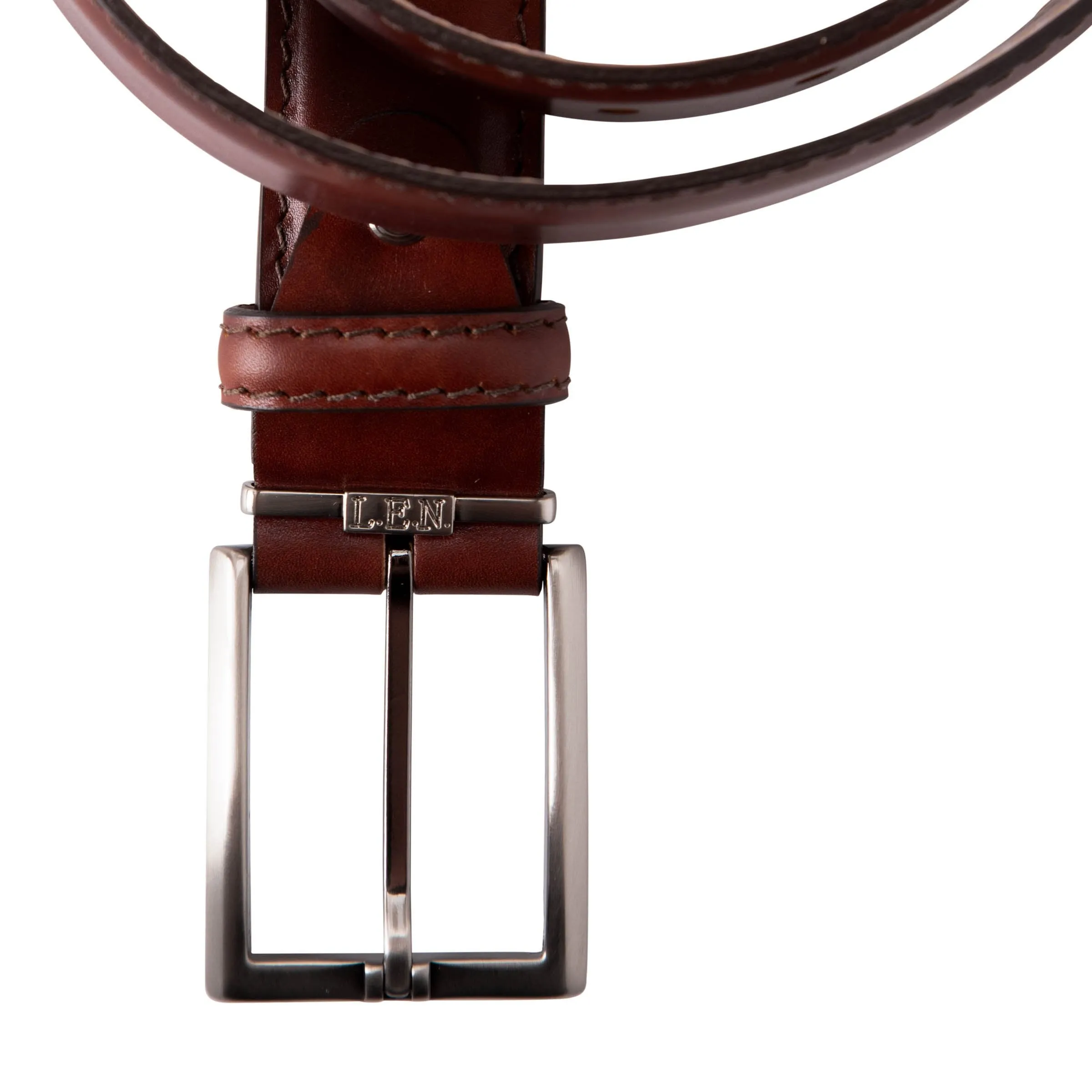 Italian Marbled Calf Belt | Cognac