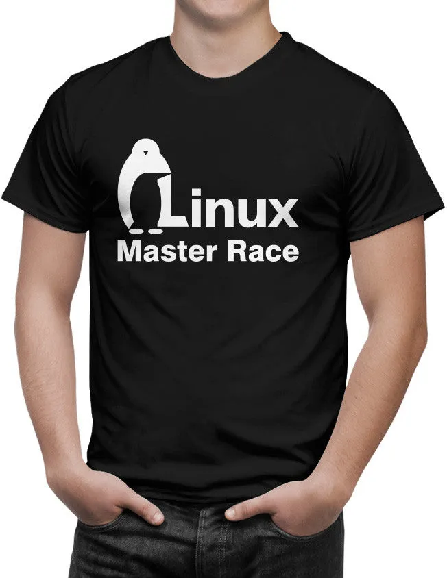 Linux Master Race Unisex T-Shirt by Sexy Hackers