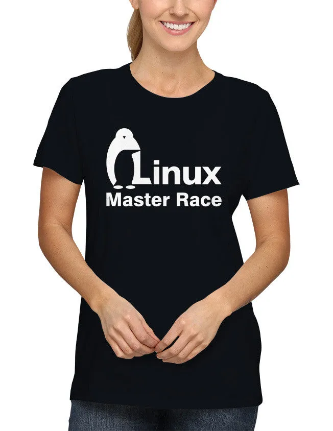 Linux Master Race Unisex T-Shirt by Sexy Hackers