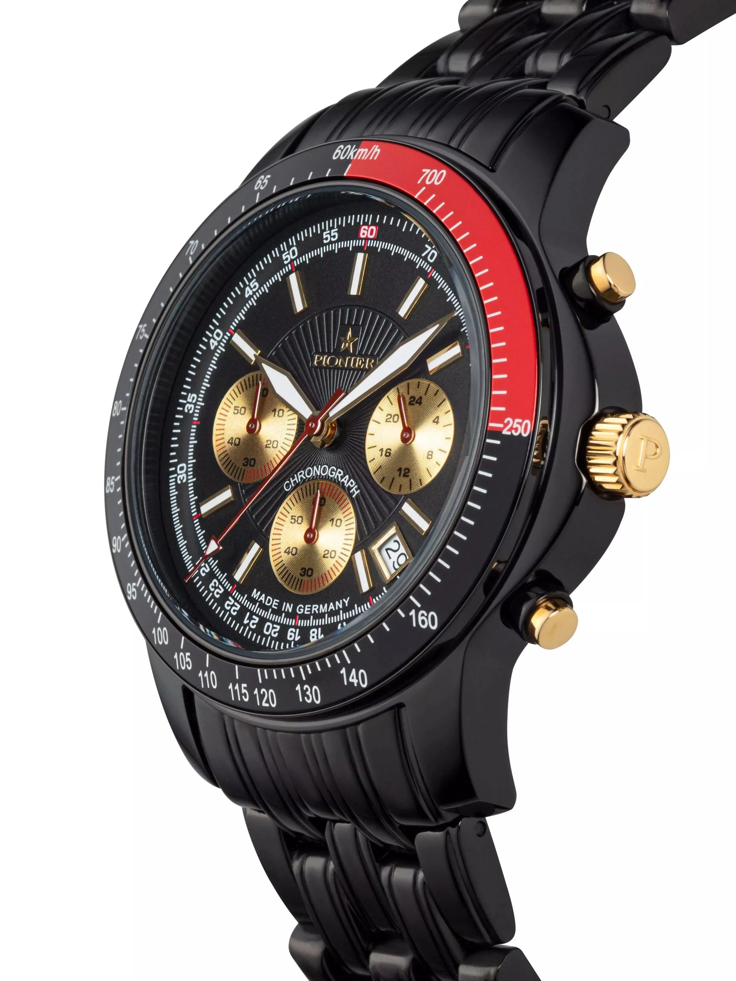 Made in Germany Chronograph - Tirona Pionier - GM-550-12 | Black |