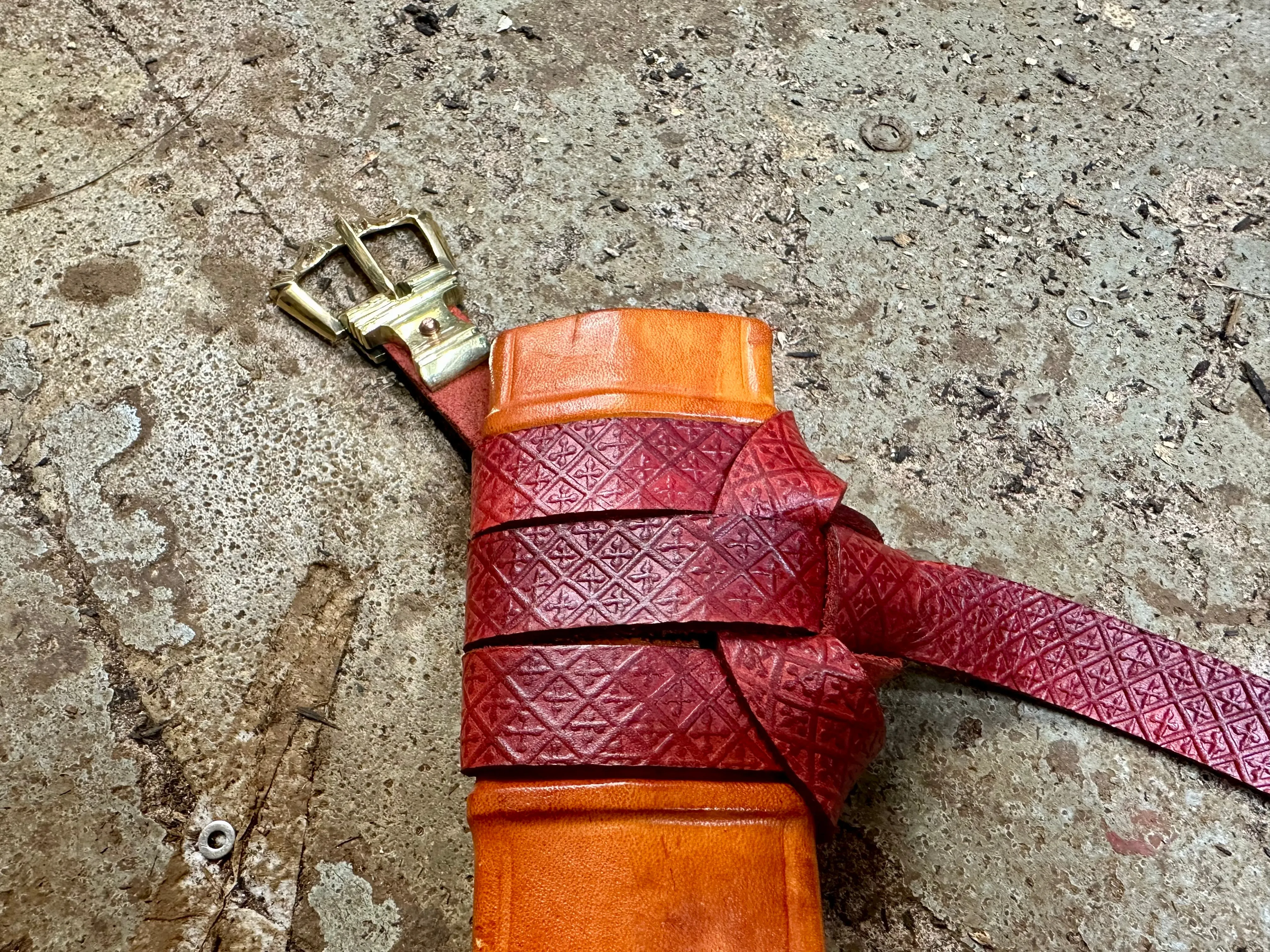 Medieval Sword Scabbard - to suit Albion Munich - SOLD