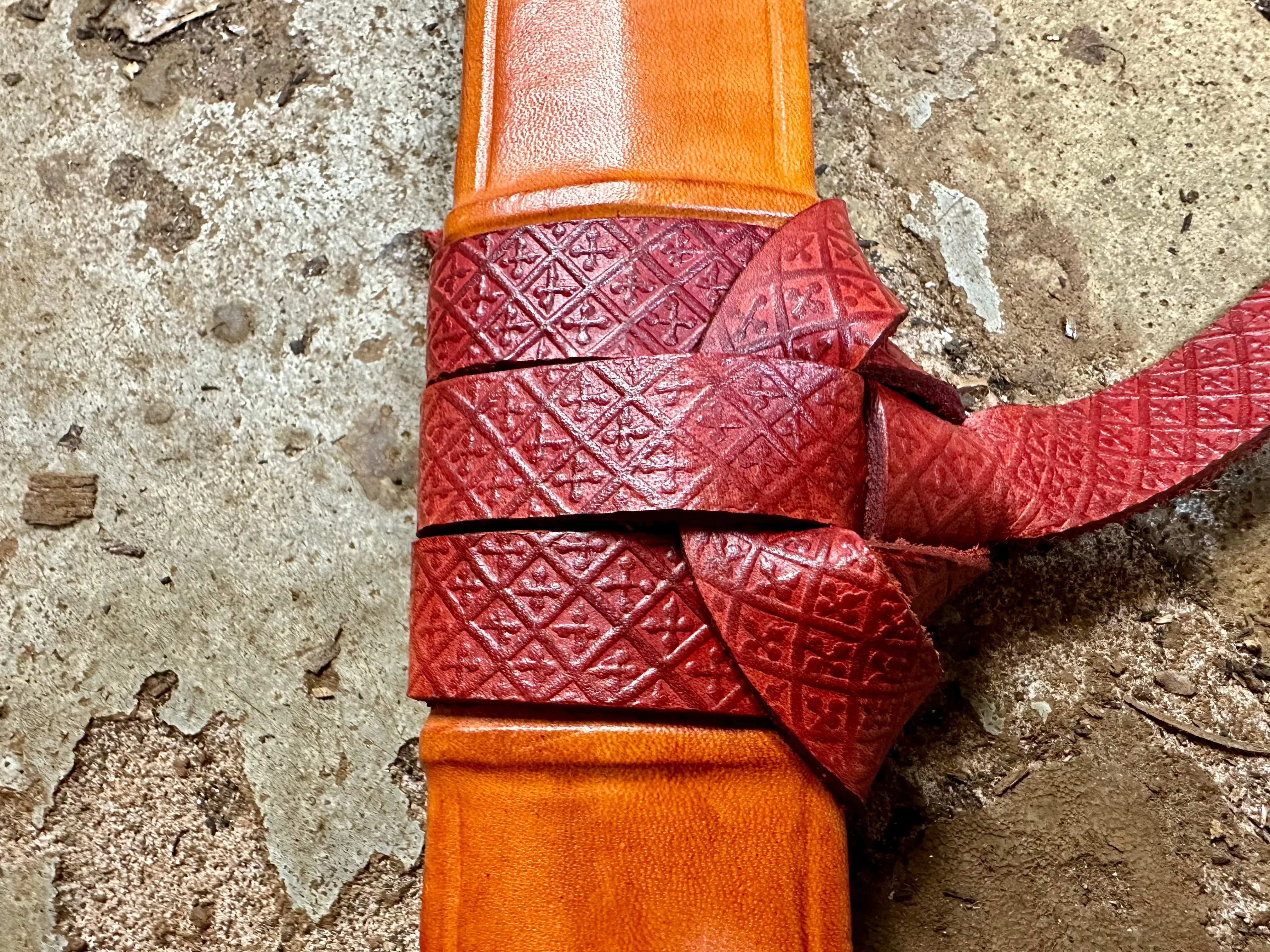 Medieval Sword Scabbard - to suit Albion Munich - SOLD