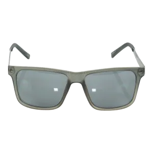 Men's Rectangle Sunglasses Gray/White