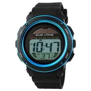 NEW Cam's Multifunction Sports Watch 50M Water Resistance Digital LED Backlight Wrist Watch (All Black Only In Stock Now!!)