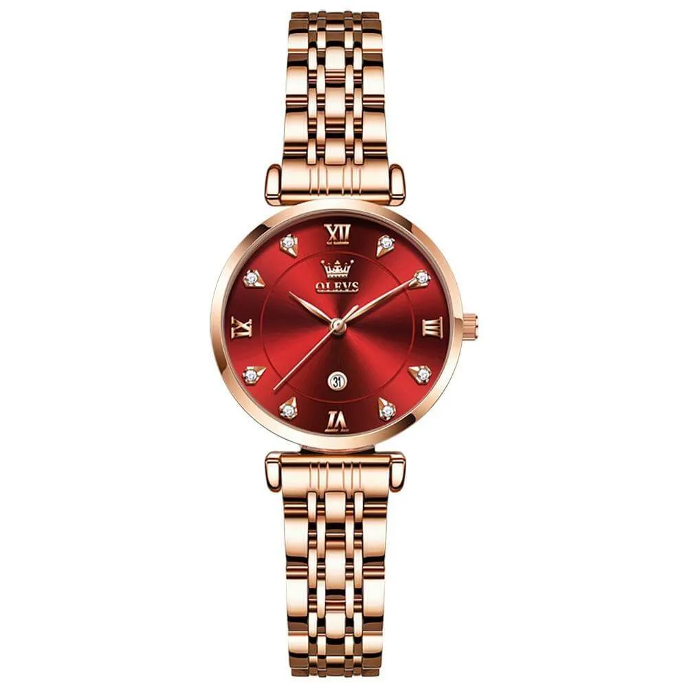 Olevs Hot Selling  Lady's  Beautiful Dress Quartz Watch.