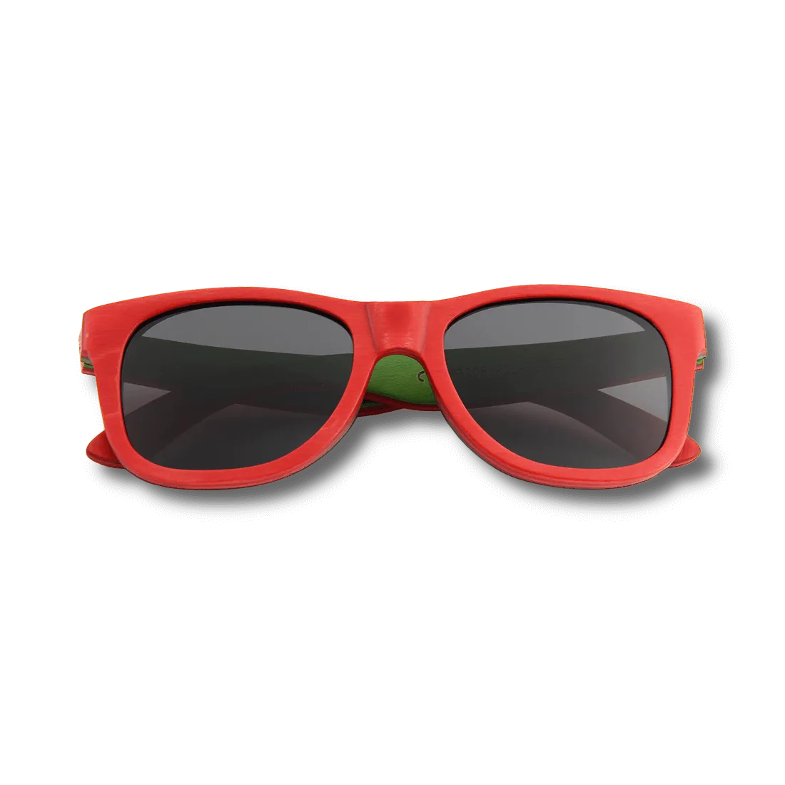 Recycled Skatedeck Bluntslide Red Sunglasses by WUDN