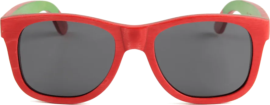 Recycled Skatedeck Bluntslide Red Sunglasses by WUDN