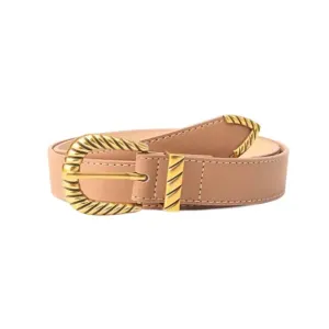 Rippled Buckle Belt