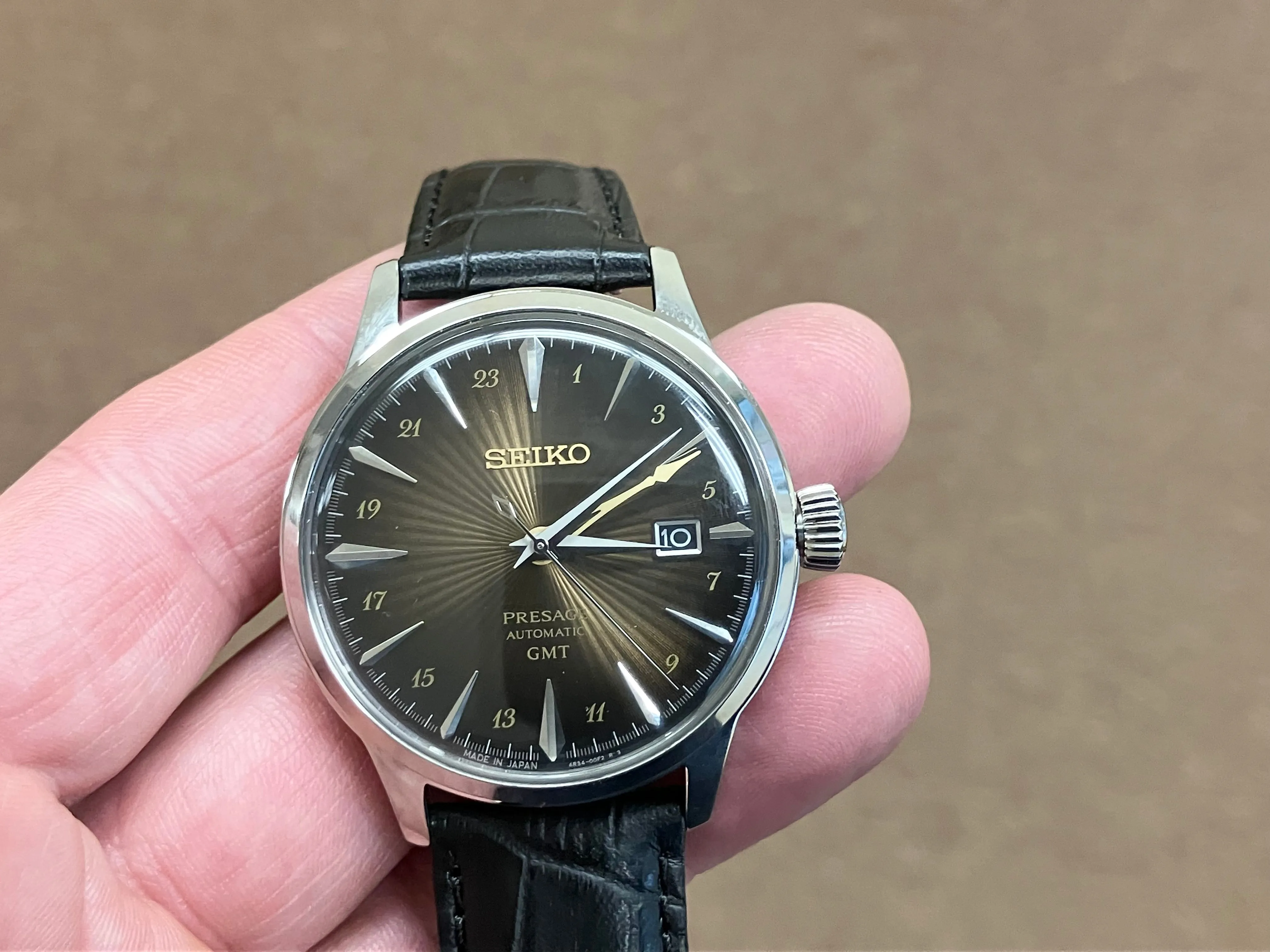 Seiko Presage Automatic With Dual Time Display  Watch