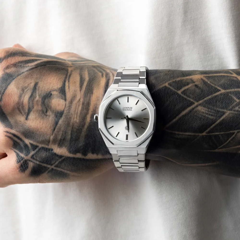 Silver Stainless Steel Watch