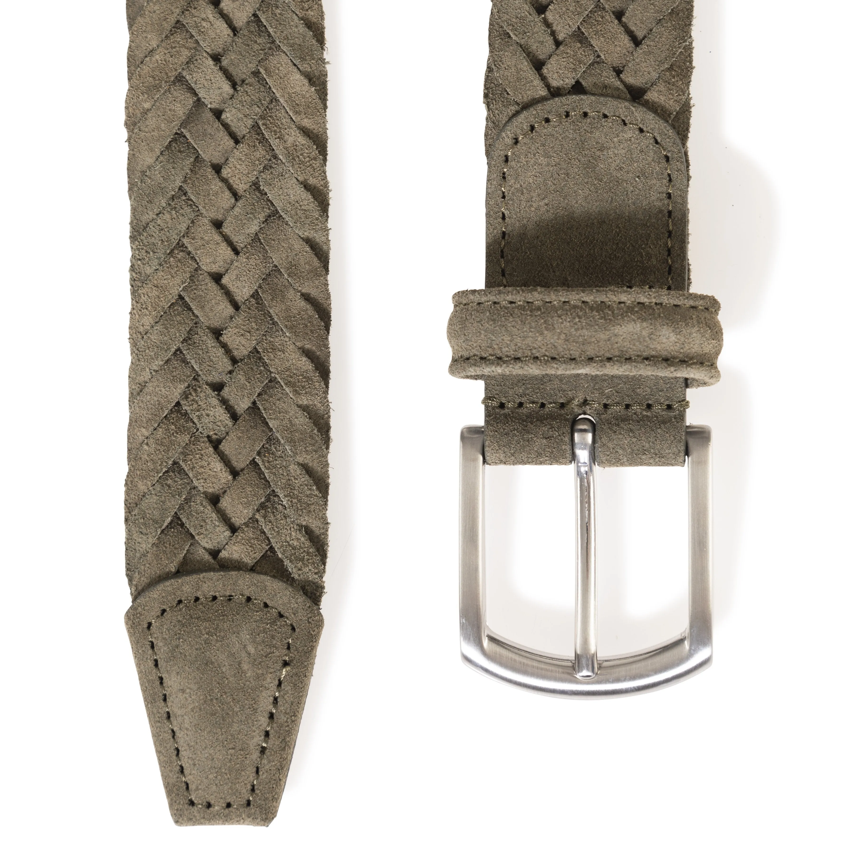 Suede Woven Belt