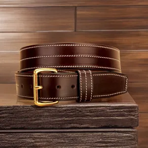 Tory Leather Belt 2734 color Havana [USA Made]