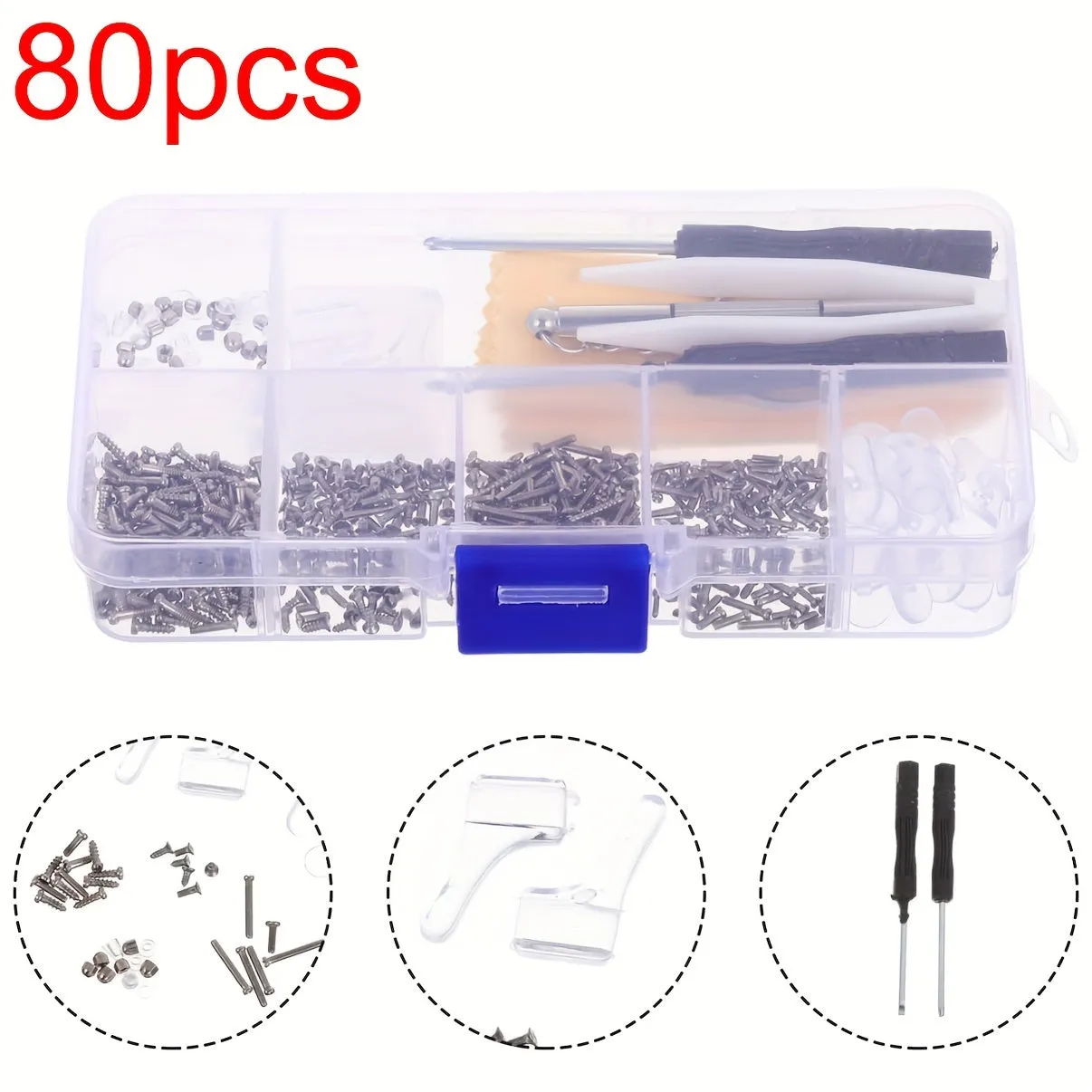 Ultimate Glasses Repair Kit for Eyewear and Jewelry