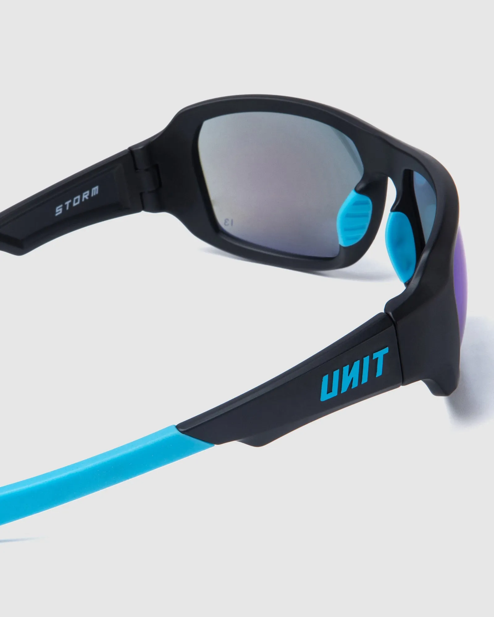 UNIT Storm - Medium Impact Safety Sunglasses - Blue