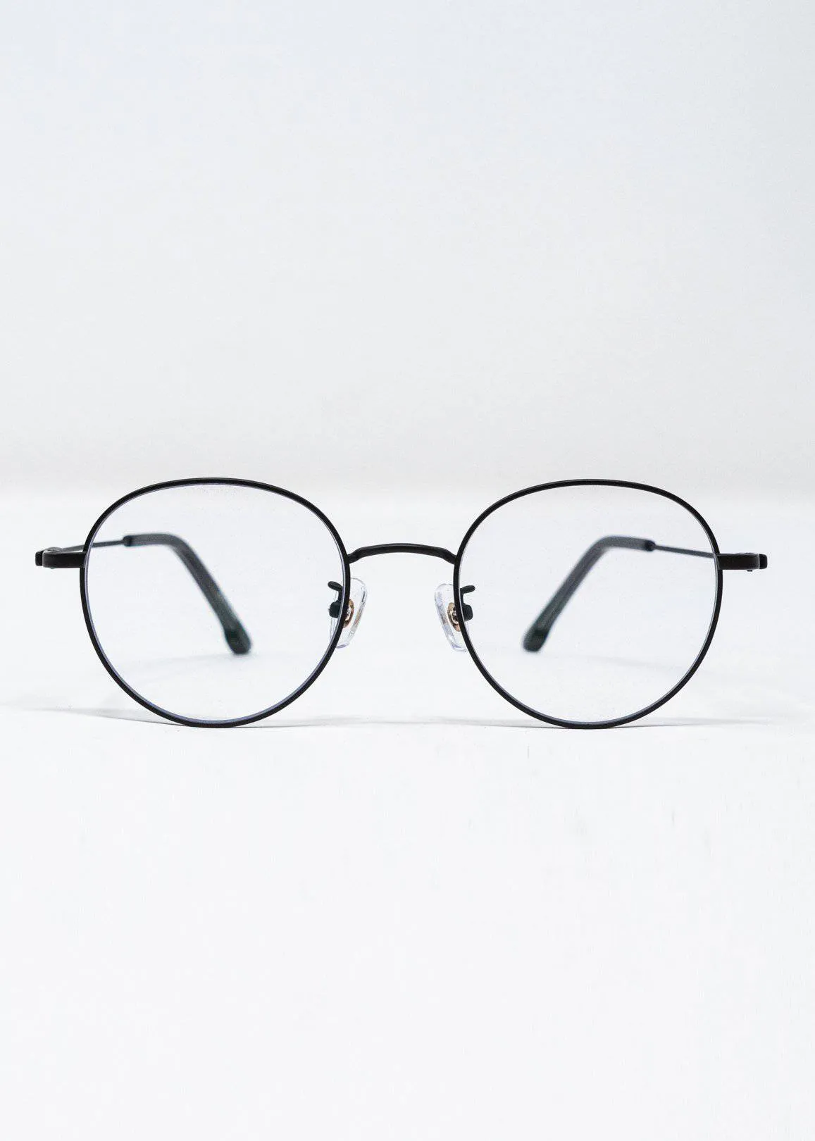 Ward Eyewear Blue Light Blocking Glasses in Baron Satin Black