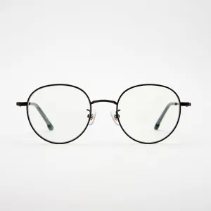 Ward Eyewear Blue Light Blocking Glasses in Baron Satin Black